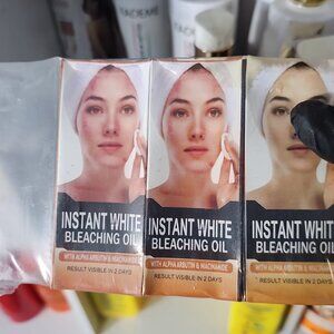 Instant white bleaching oil 50ml x3